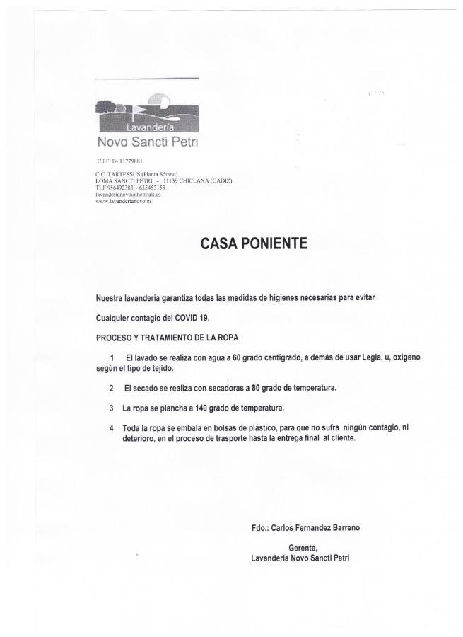 Casa Poniente Villa Chiclana de la Frontera Exterior foto